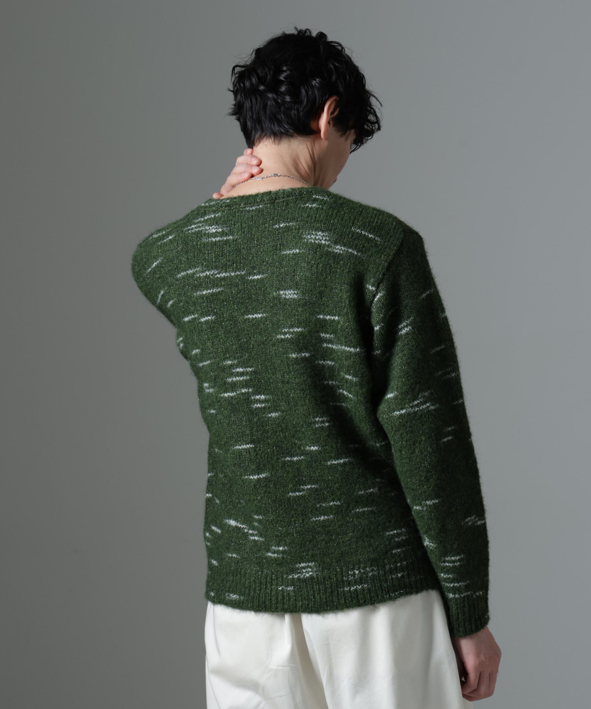 nano･universe「ノイズカモニット」|ニット・セーター|