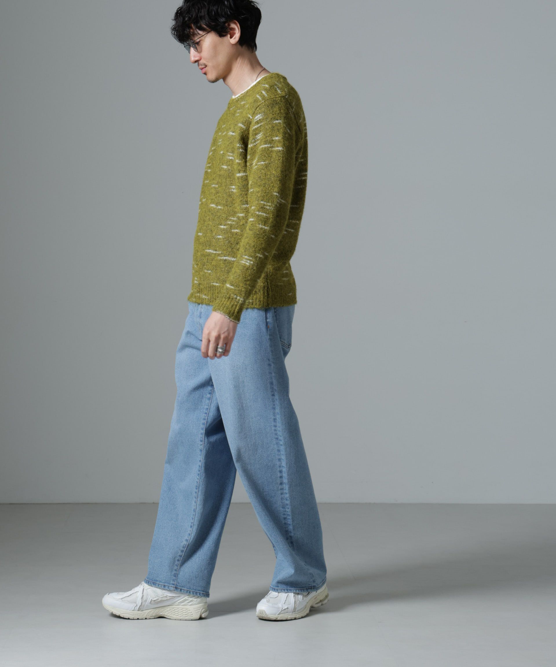 nano･universe「ノイズカモニット」|ニット・セーター|