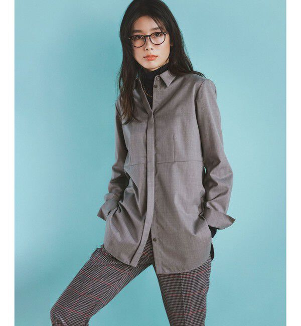 組曲「【WEB限定】T/Rツイルストレッチ テーパードパンツ」|その他|