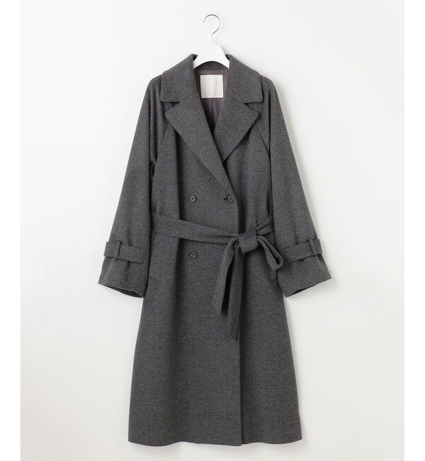 自由区「【SHIHOさん着用】Super100sライトビーバーロング コート」|その他|