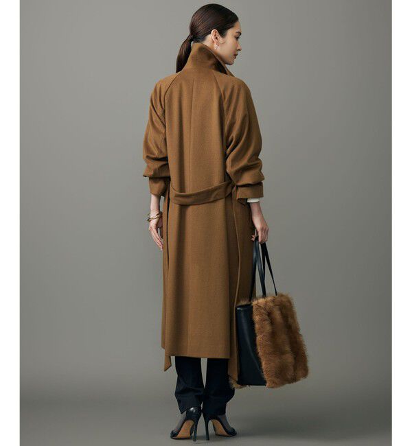 自由区「【SHIHOさん着用】Super100sライトビーバーロング コート」|その他|