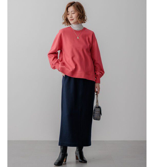 23区「【WEB&一部店舗限定カラーあり/Oggi2月号掲載】カラー スウェット」|Tシャツ・カットソー|