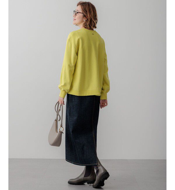 23区「【WEB&一部店舗限定カラーあり/Oggi2月号掲載】カラー スウェット」|Tシャツ・カットソー|