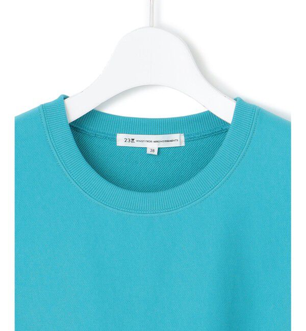 23区「【WEB&一部店舗限定カラーあり/Oggi2月号掲載】カラー スウェット」|Tシャツ・カットソー|