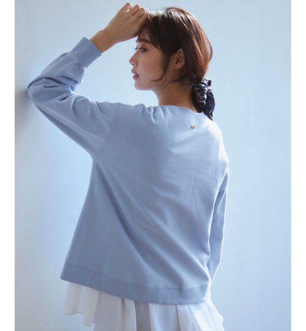 23区「【WEB&一部店舗限定カラーあり/Oggi2月号掲載】カラー スウェット」|Tシャツ・カットソー|