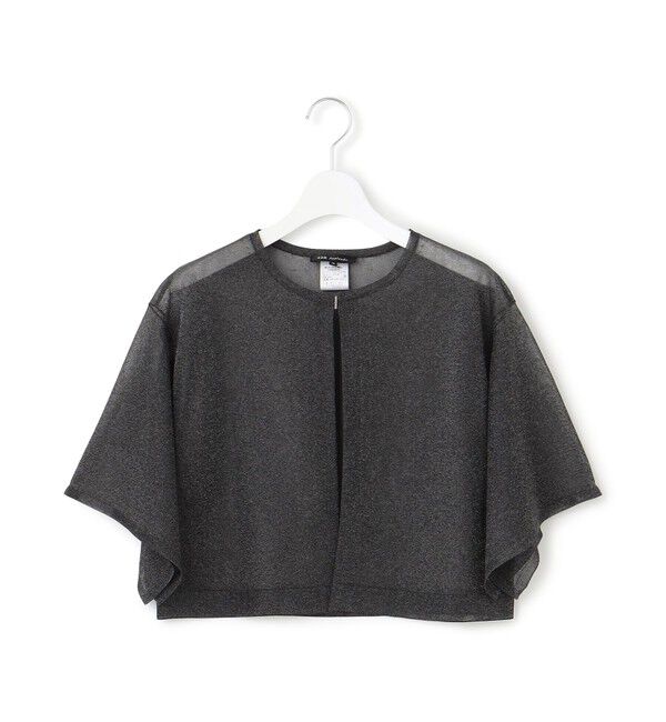 23区「【APPLAUDIR】グロッシーニット ボレロカーディガン」|カーディガン|