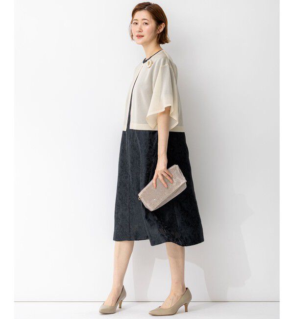 23区「【APPLAUDIR】グロッシーニット ボレロカーディガン」|カーディガン|