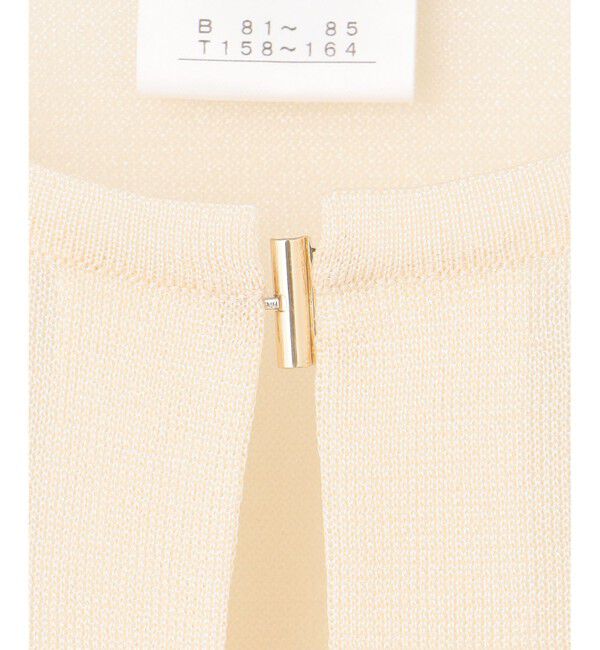 23区「【APPLAUDIR】グロッシーニット ボレロカーディガン」|カーディガン|