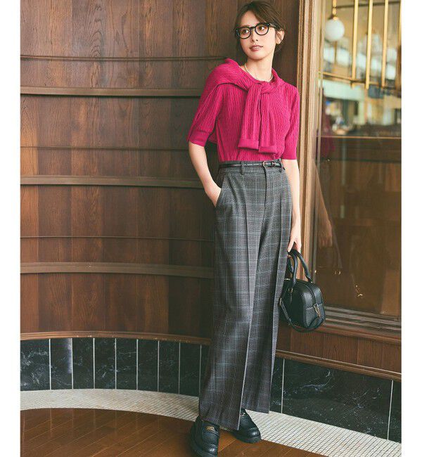 ANY SIS「ケーブルニット プルオーバー」|ニット・セーター|