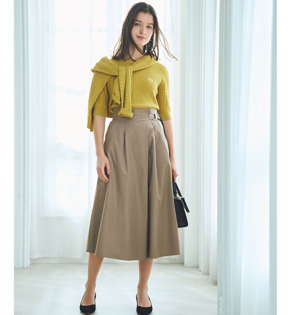 ANY SIS「ケーブルニット プルオーバー」|ニット・セーター|