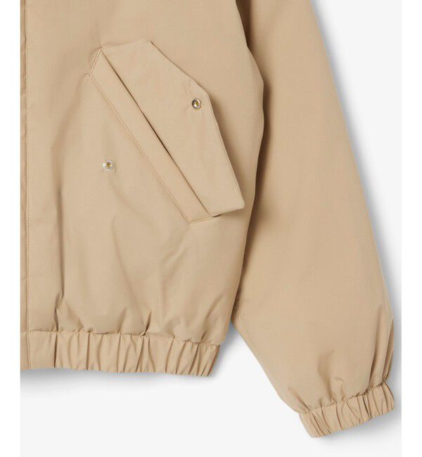 LACOSTE「撥水 防風 パデッド ボリュームテクニカルナイロンブルゾン」|ダウン|