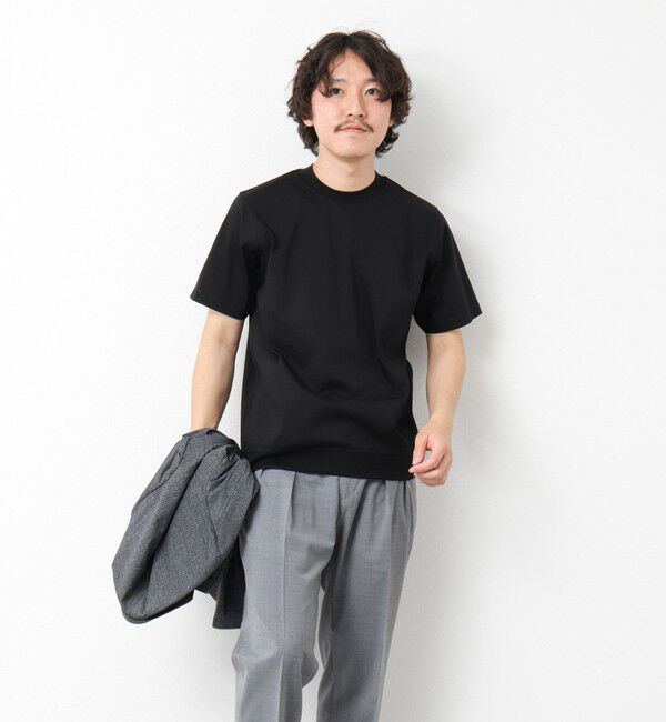 NOLLEY'S goodman「《ビジカジ対応》シルケットスムースドレスTシャツ 25SS」|Tシャツ・カットソー|