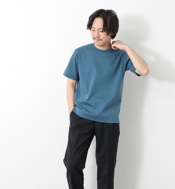 NOLLEY'S goodman「《ビジカジ対応》ハイゲージ シルケットポンチ ドレスCN T 25SS」|Tシャツ・カットソー|