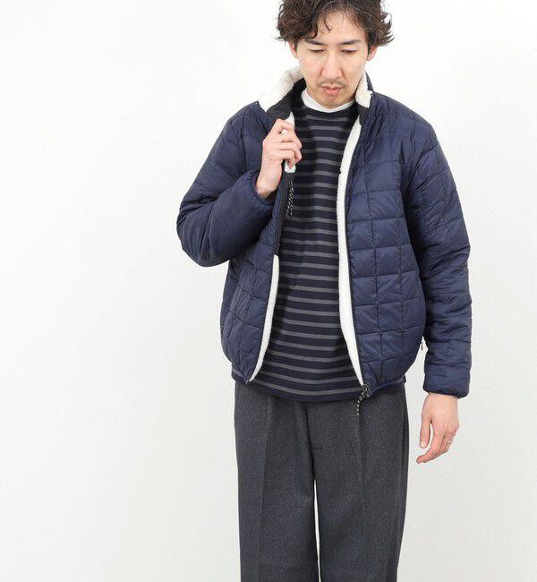 NOLLEY'S goodman「【TAION/タイオン】DOWN&times;BOA REVERSIBLE HI NECK JKT 25AW」|ダウン|