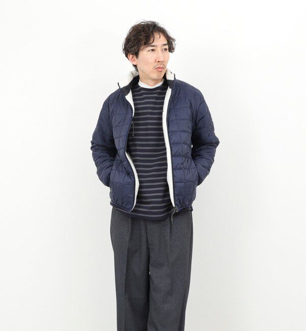 NOLLEY'S goodman「【TAION/タイオン】DOWN&times;BOA REVERSIBLE HI NECK JKT 25AW」|ダウン|