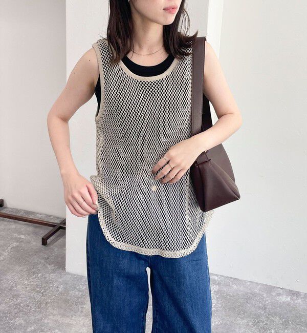 fredy emue「メッシュチュニックタンクトップ」|タンクトップ|
