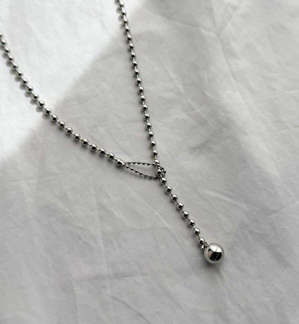 fredy emue「ボールチェーンフリーネックレス」|ネックレス|