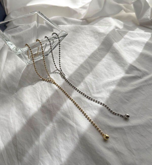 fredy emue「ボールチェーンフリーネックレス」|ネックレス|