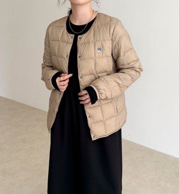 fredy emue「《別注》【TAION/タイオン】CREW NECK BUTTON DOWN JK ダウンジャケット」|ダウン|