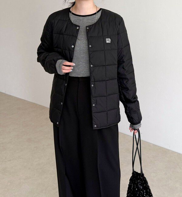 fredy emue「《別注》【TAION/タイオン】CREW NECK BUTTON DOWN JK ダウンジャケット」|ダウン|