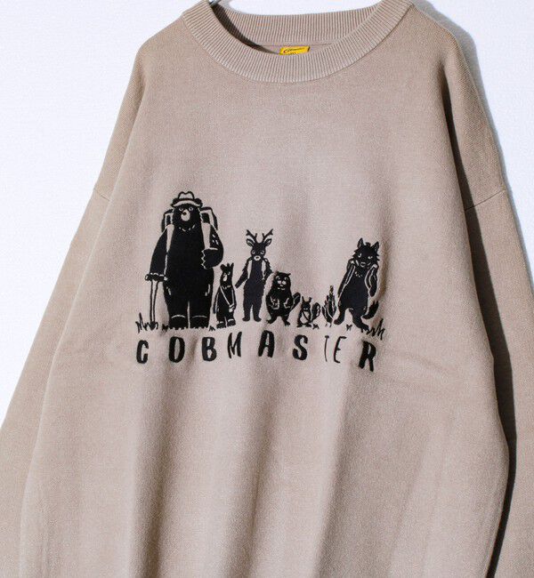 FREDY MAC「【COBMASTER/コブマスター】ファミリー刺繍ニットプルオーバー」|ニット・セーター|
