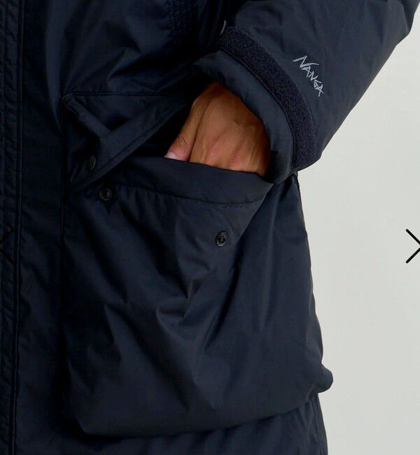 GLOSTER「【NANGA/ナンガ】AURORA TEX DOWN FIELD HALF COAT」|ダウン|