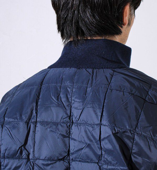 GLOSTER「【TAION/タイオン】ベーシック ハイネックWジップ ニットスリーブダウンジャケット」|ダウン|