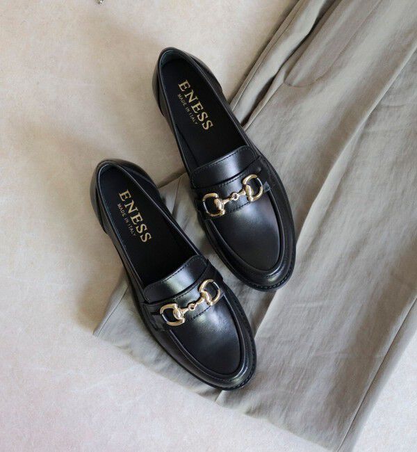 fredy emue「【ENESS/ エネス】 レザービットローファー」|その他|