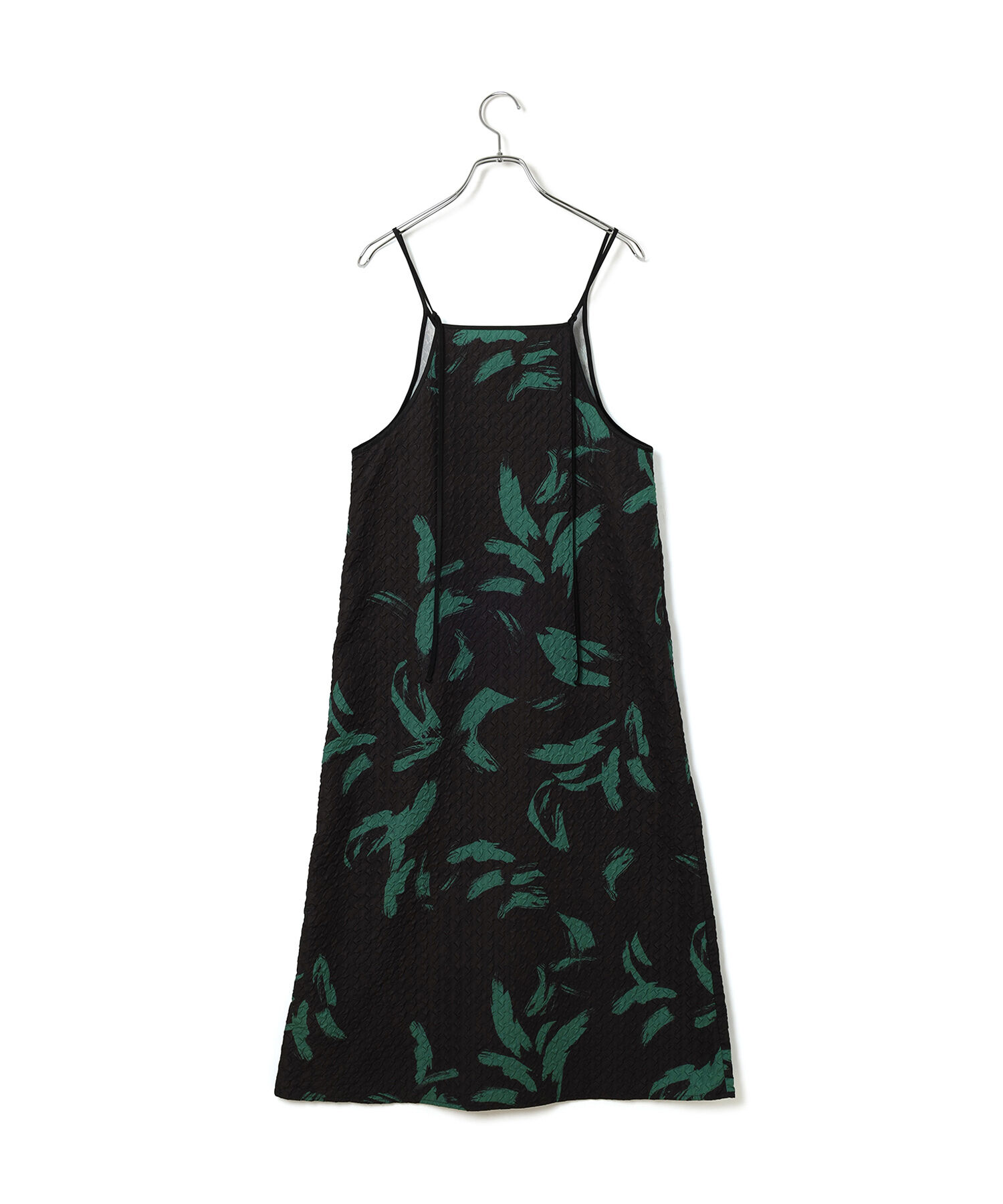 VIS「【洗える】アート柄キャミワンピース」|ワンピース|