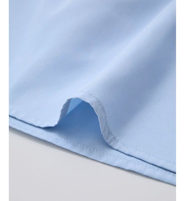 VIS「シャーリングデザインワンピース【WEB限定サイズ】」|ワンピース|