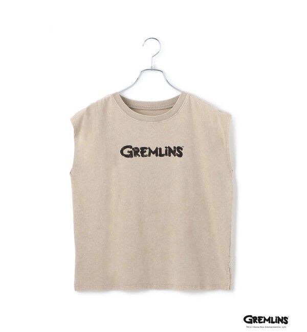 VIS「【グレムリン】VIS別注 ビンテージ風レタリング＆フォトTシャツ」|Tシャツ・カットソー|