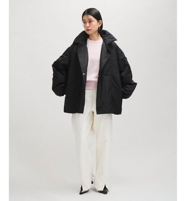 ADAM ET ROPE'「【サステナブル】ルーズフィットアジャストデニム」|デニム|