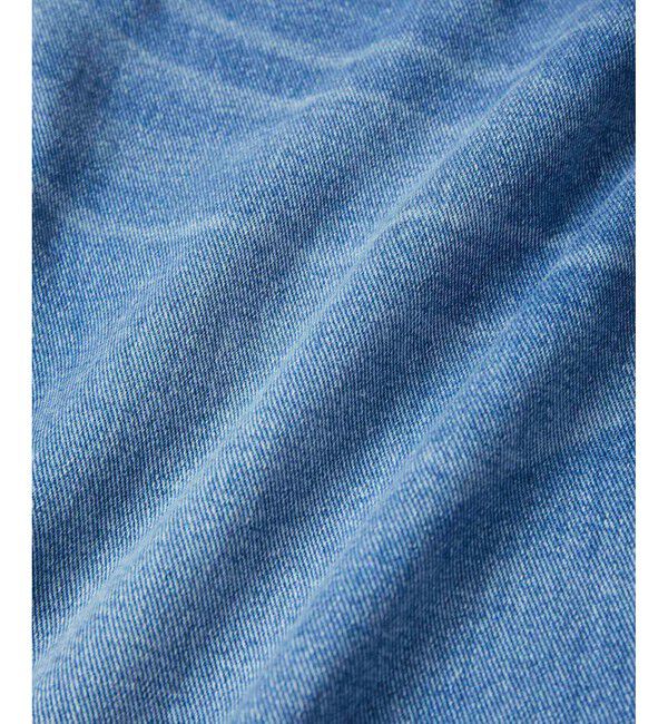 ADAM ET ROPE'「【サステナブル】ルーズフィットアジャストデニム」|デニム|