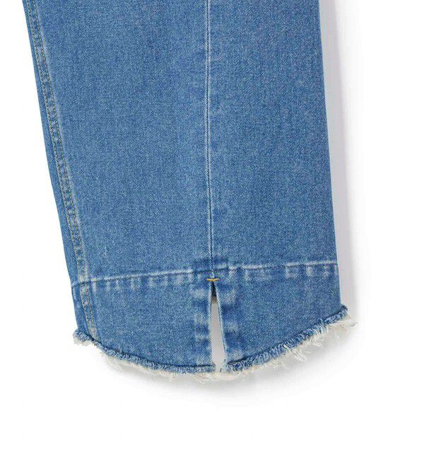 ADAM ET ROPE'「【サステナブル】ルーズフィットアジャストデニム」|デニム|