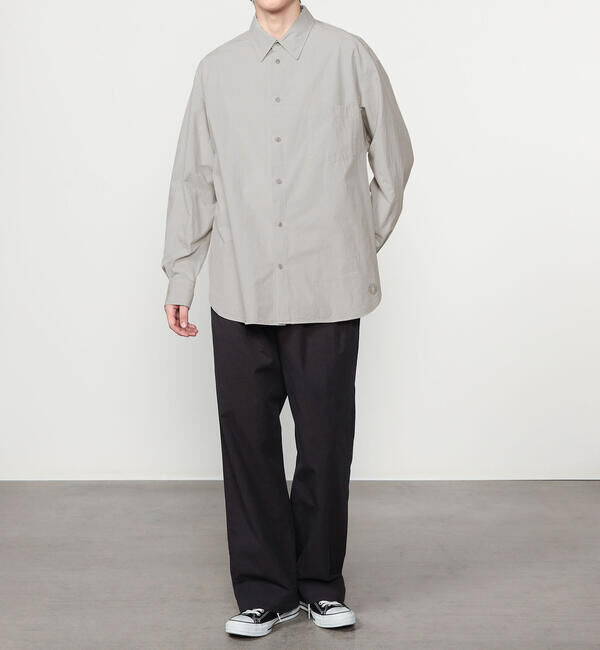 ORCIVAL「ORCIVAL | ガーメントダイ レギュラーカラーシャツ MEN」|シャツ・ブラウス|