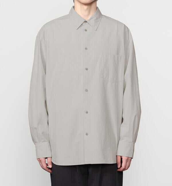 ORCIVAL「ORCIVAL | ガーメントダイ レギュラーカラーシャツ MEN」|シャツ・ブラウス|