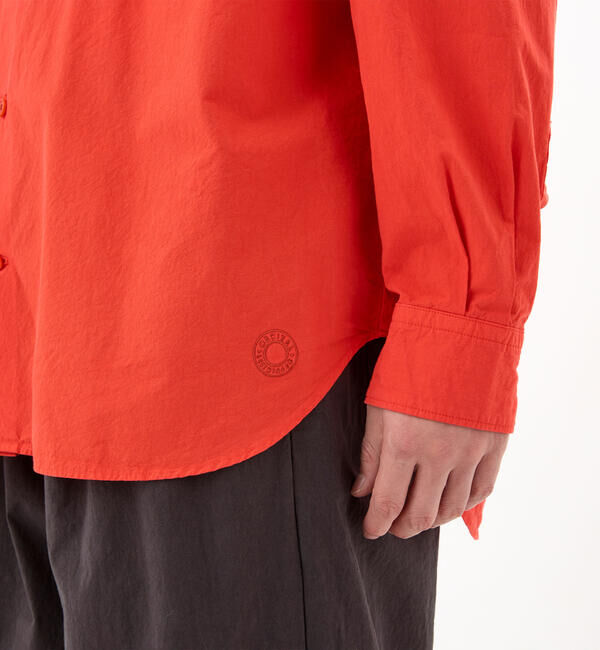 ORCIVAL「ORCIVAL | ガーメントダイ レギュラーカラーシャツ MEN」|シャツ・ブラウス|