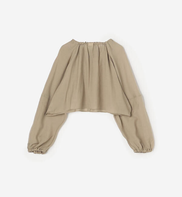 ORCIVAL「ORCIVAL | シアー ショートボレロシャツ WOMEN」|シャツ・ブラウス|