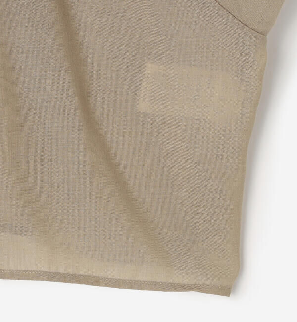 ORCIVAL「ORCIVAL | シアー ショートボレロシャツ WOMEN」|シャツ・ブラウス|