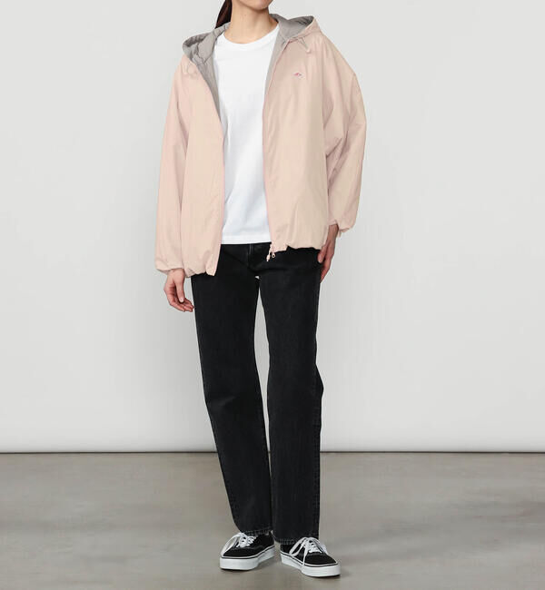 DANTON「DANTON | ナイロンリップストップ フードブルゾン WOMEN」|ダウン|