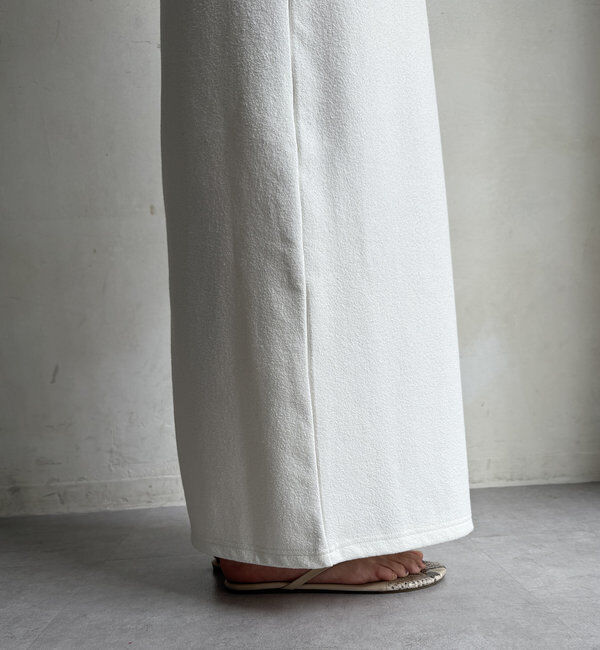  「【全骨格細見え】ブークレーダンボールタンクワンピース」|ワンピース|