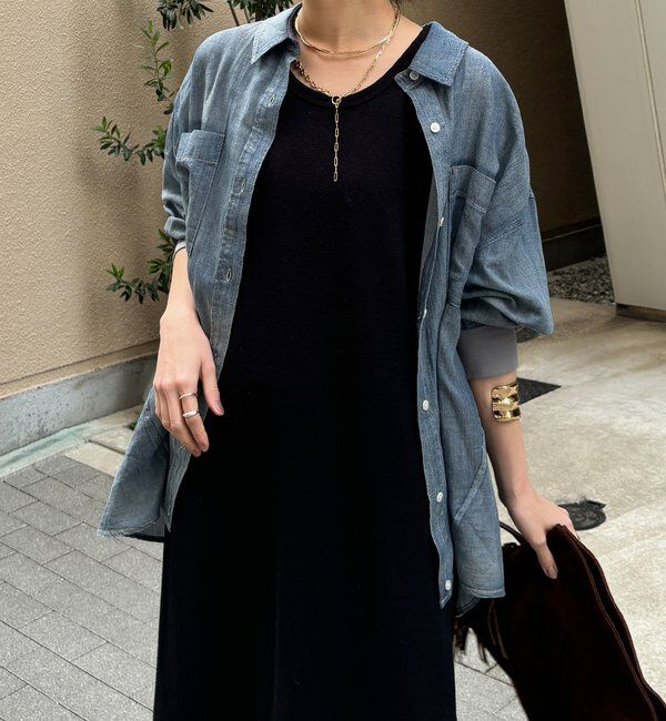  「【全骨格細見え】ブークレーダンボールタンクワンピース」|ワンピース|