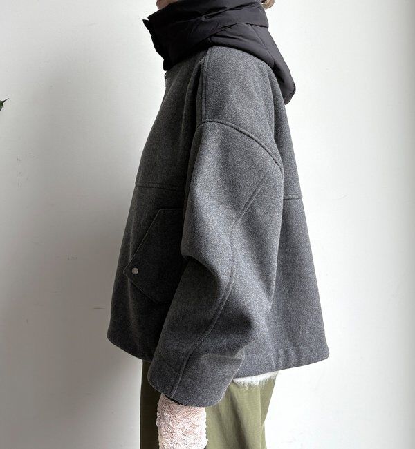  「【WEB限定】フラノ&times;タフタブルゾン」|その他|