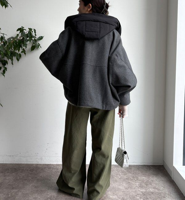  「【WEB限定】フラノ&times;タフタブルゾン」|その他|