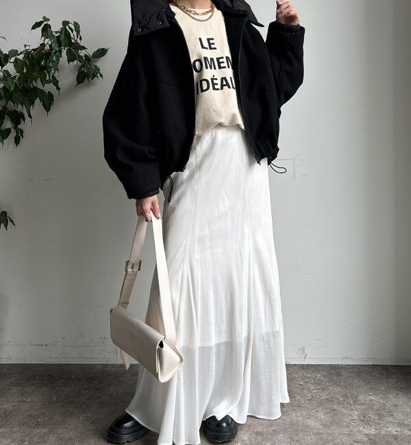  「【WEB限定】フラノ&times;タフタブルゾン」|その他|