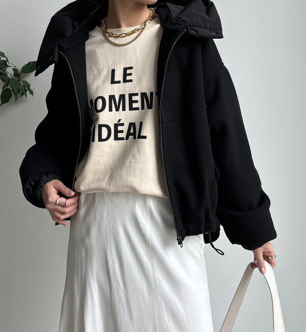  「【WEB限定】フラノ&times;タフタブルゾン」|その他|