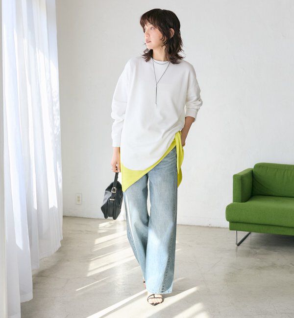  「カットジョーゼットライトプルオーバー」|Tシャツ・カットソー|