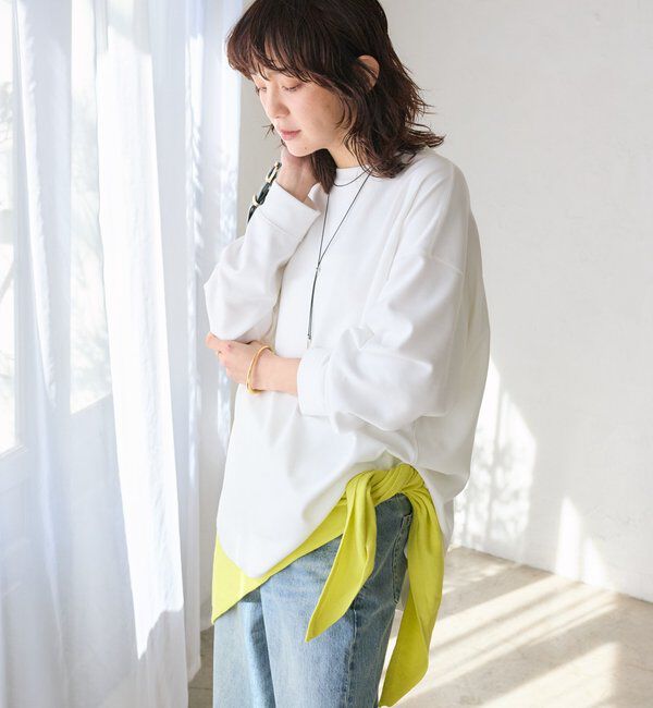  「カットジョーゼットライトプルオーバー」|Tシャツ・カットソー|