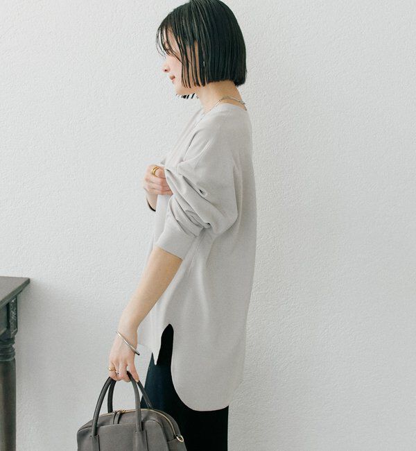  「カットジョーゼットライトプルオーバー」|Tシャツ・カットソー|