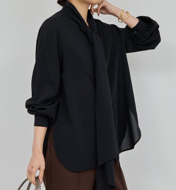  「フィネスボウタイブラウス2」|シャツ・ブラウス|